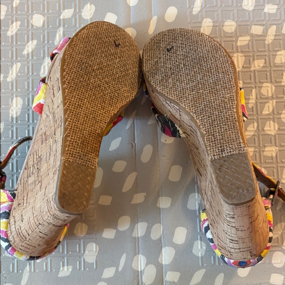 Colorful Toms Wedges - Picture 7 of 8
